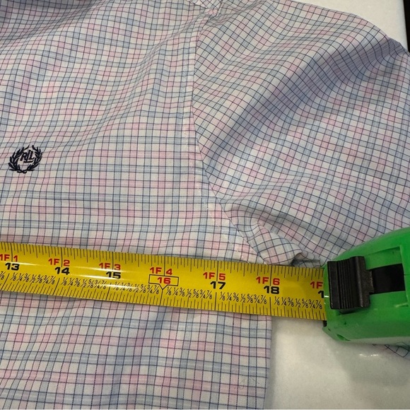 Lauren Ralph Lauren Black Label Big Boys Check Button Down Shirt Sz 16 - Picture 7 of 11